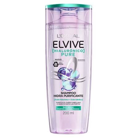 Elvive hialuronico pure shampoo 200ml