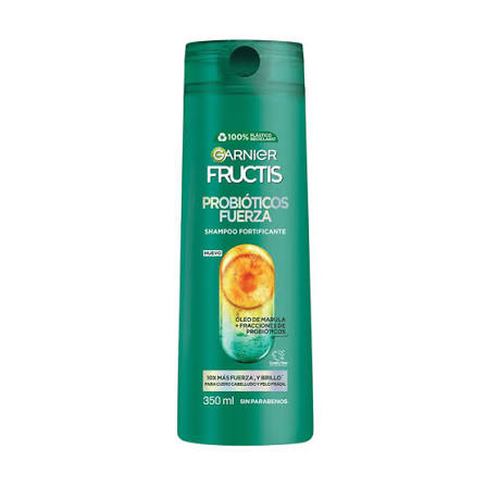Fructis Probioticos Fuerza Shampoo 350ml