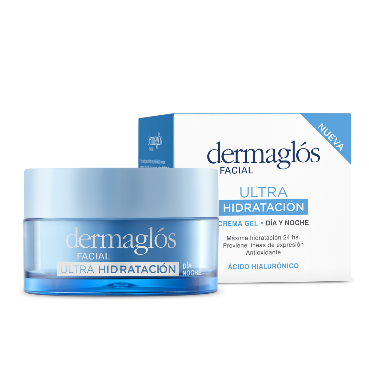 Crema Gel Ultra Hidratacion Dermaglos Dia y Noche x50gr