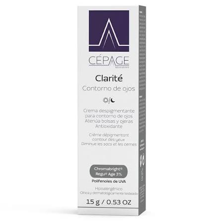 Cepage Clarité Crema Contorno De Ojos Despigmentante X 15 Gramos