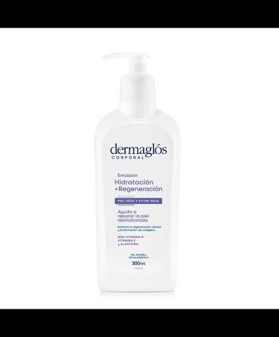 Emulsion Hidratacion + Regeneracion Dermaglos Corporal 300ml
